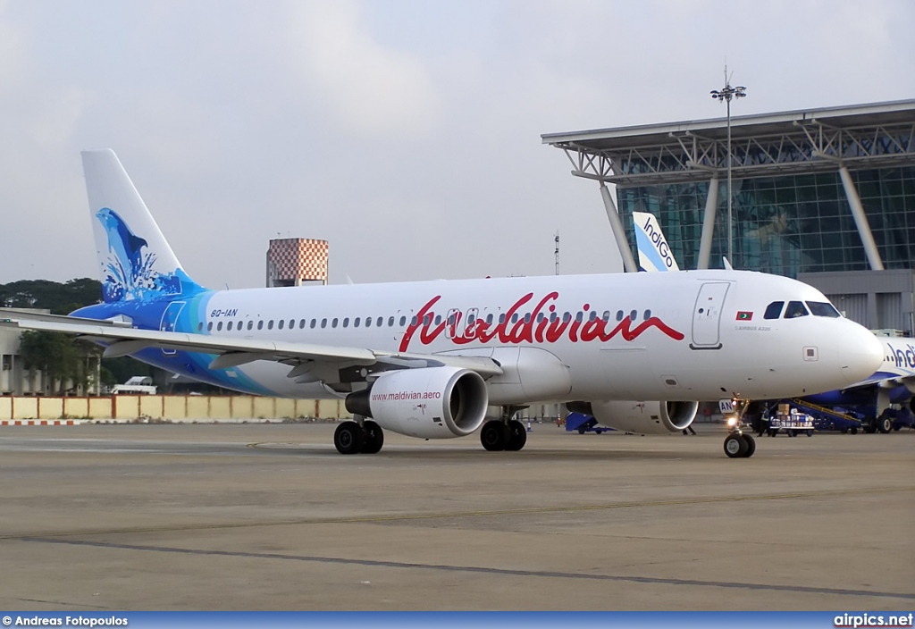 8Q-IAN, Airbus A320-200, Maldivian