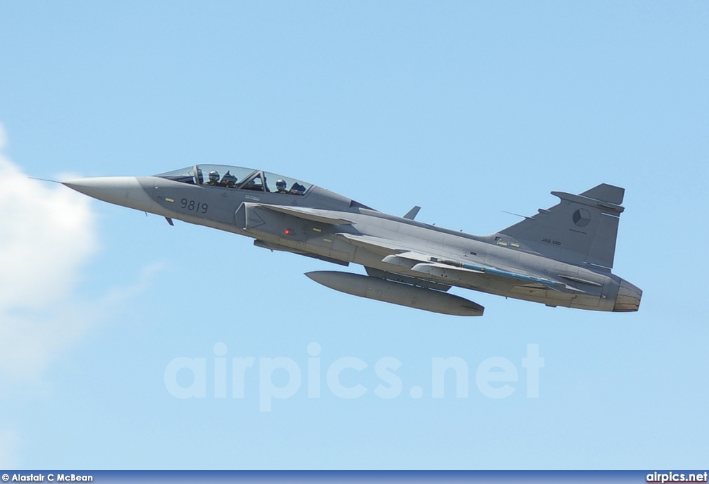 9819, Saab JAS 39D Gripen, Czech Air Force