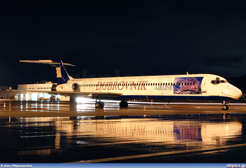 9A-CDE, McDonnell Douglas MD-82, Dubrovnik Airline