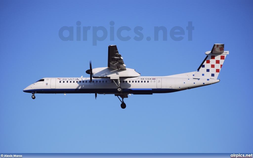 9A-CQA, De Havilland Canada DHC-8-400Q Dash 8, Croatia Airlines