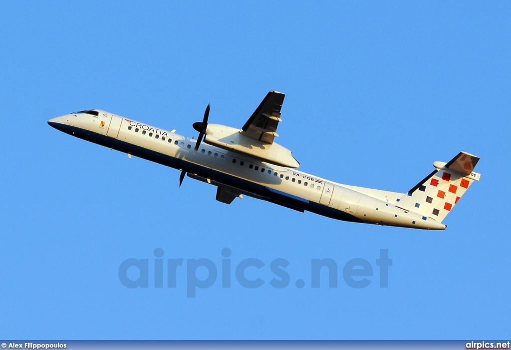 9A-CQE, De Havilland Canada DHC-8-400Q Dash 8, Croatia Airlines