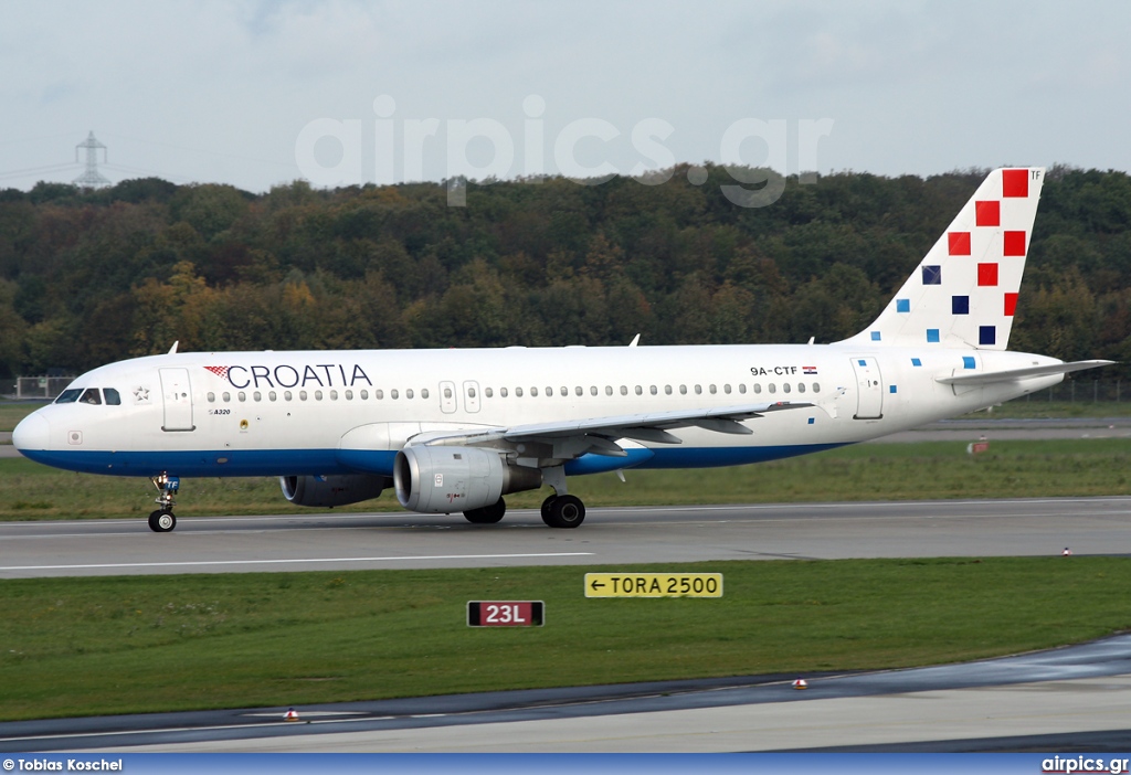 9A-CTF, Airbus A320-200, Croatia Airlines