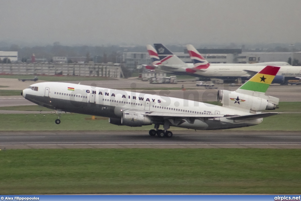 9G-ANA, McDonnell Douglas DC-10-30, Ghana Airways