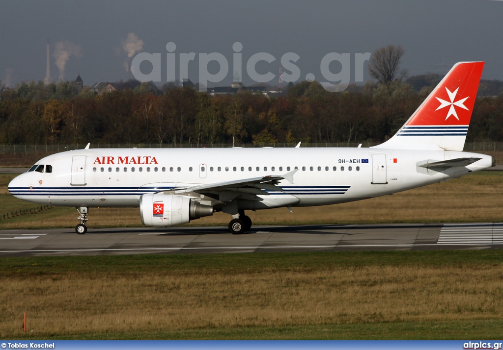 9H-AEH, Airbus A319-100, Air Malta