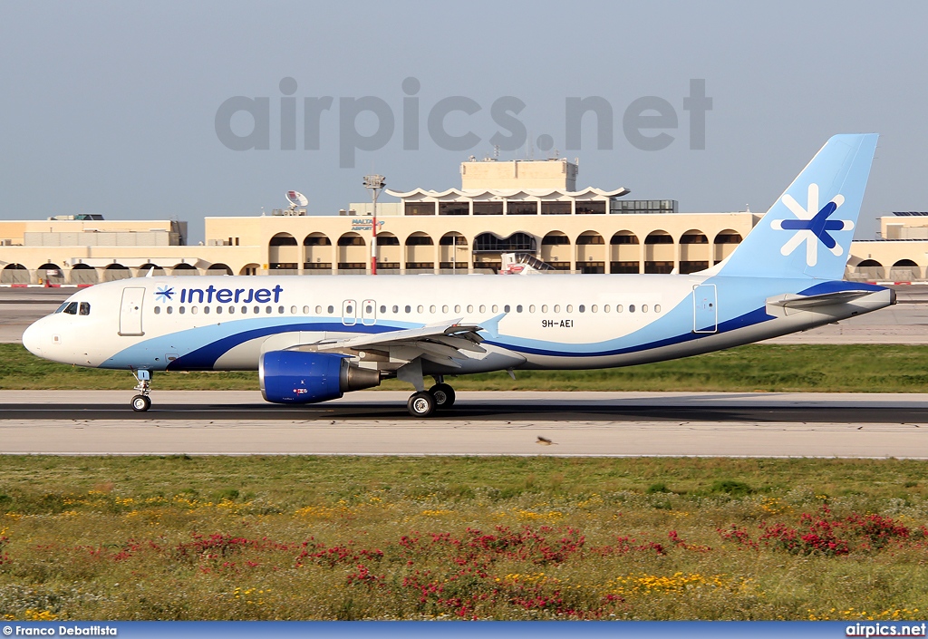 9H-AEI, Airbus A320-200, Interjet (Mexico)