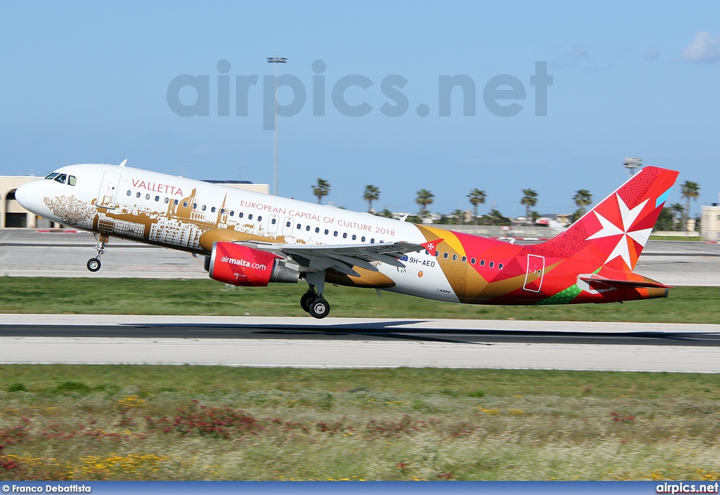 9H-AEO, Airbus A320-200, Air Malta