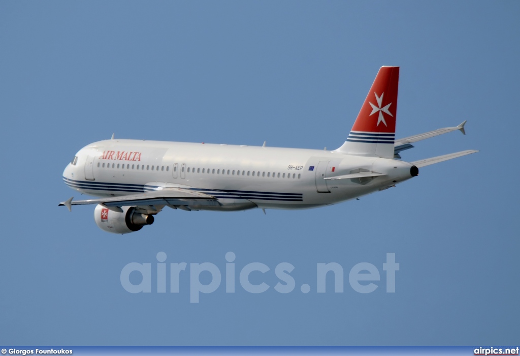 9H-AEP, Airbus A320-200, Air Malta