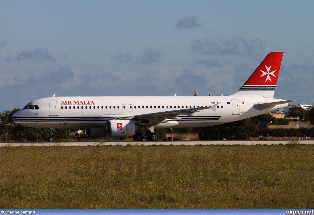 9H-AEP, Airbus A320-200, Air Malta