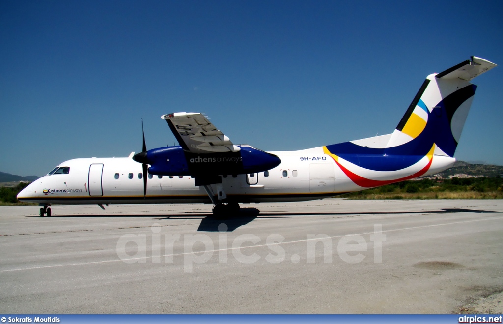 9H-AFD, De Havilland Canada DHC-8-300 Q Dash 8, Athens Airways