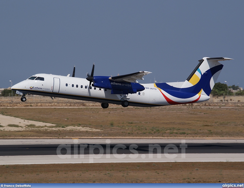 9H-AFD, De Havilland Canada DHC-8-300 Q Dash 8, Athens Airways