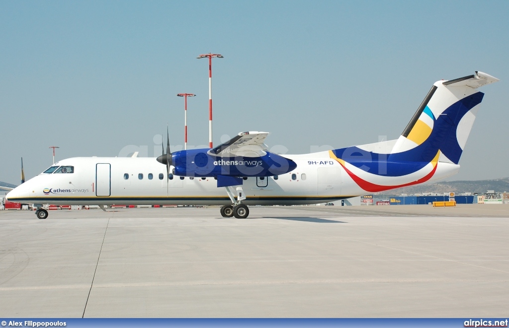 9H-AFD, De Havilland Canada DHC-8-300 Q Dash 8, Athens Airways