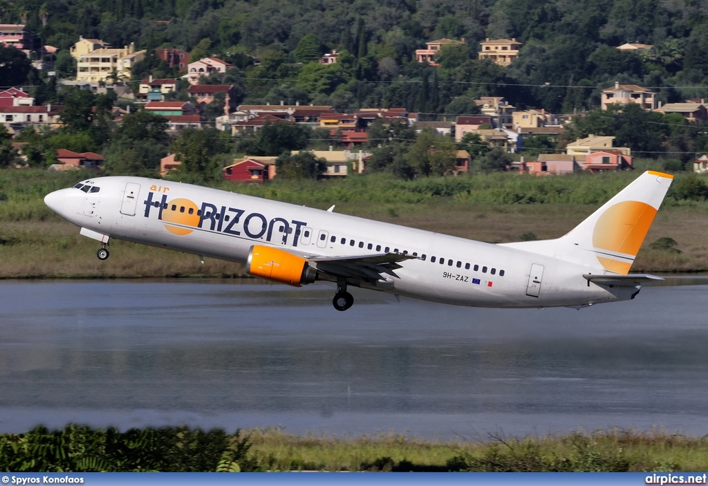 9H-ZAZ, Boeing 737-400, Air Horizont