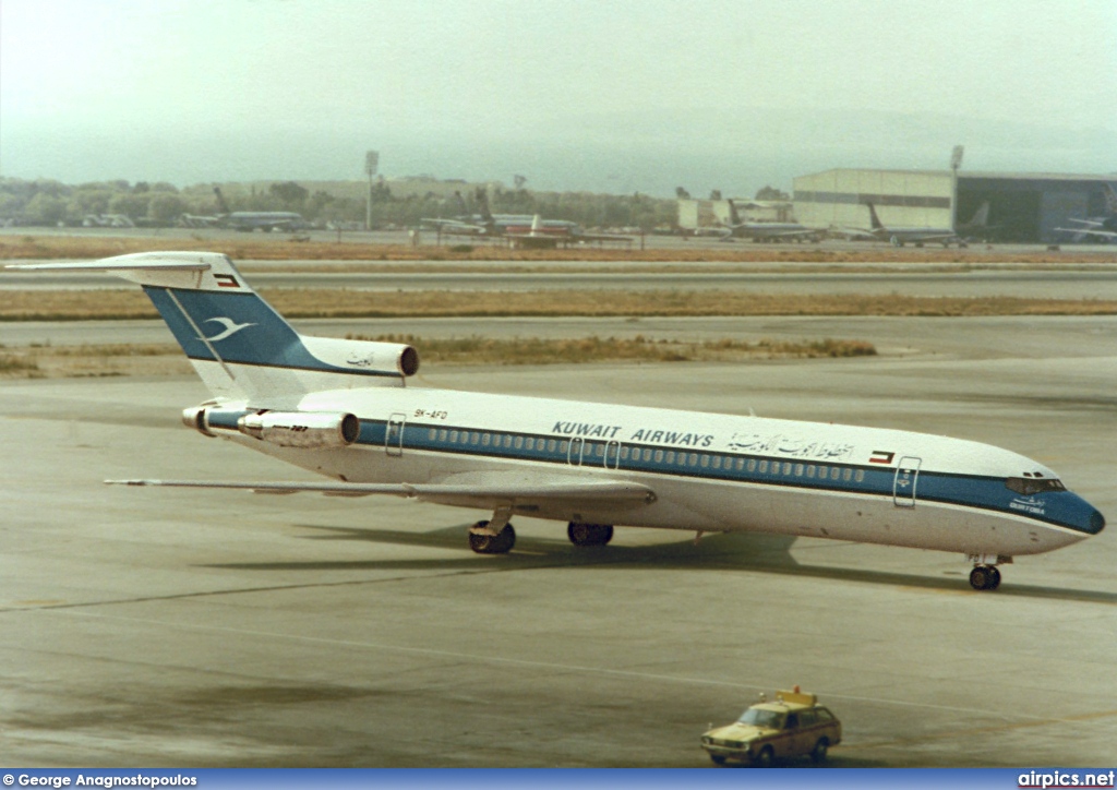 9K-AFD, Boeing 727-200Adv, Kuwait Airways