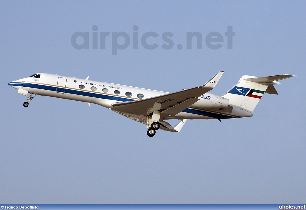 9K-AJD, Gulfstream V, State of Kuwait