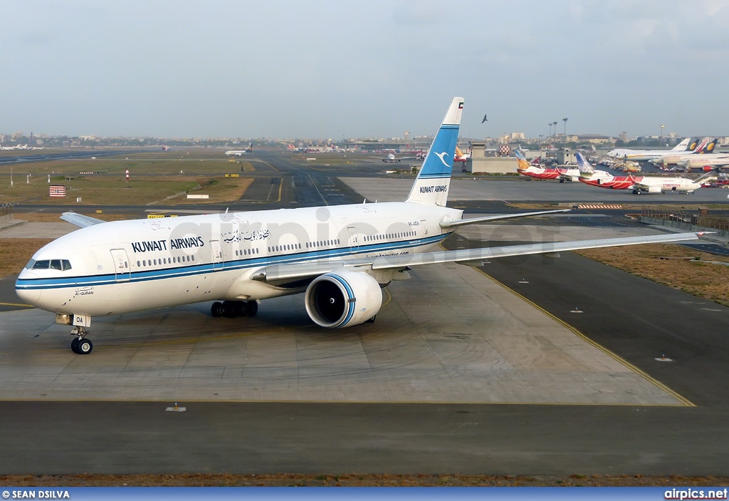 9K-AOA, Boeing 777-200ER, Kuwait Airways