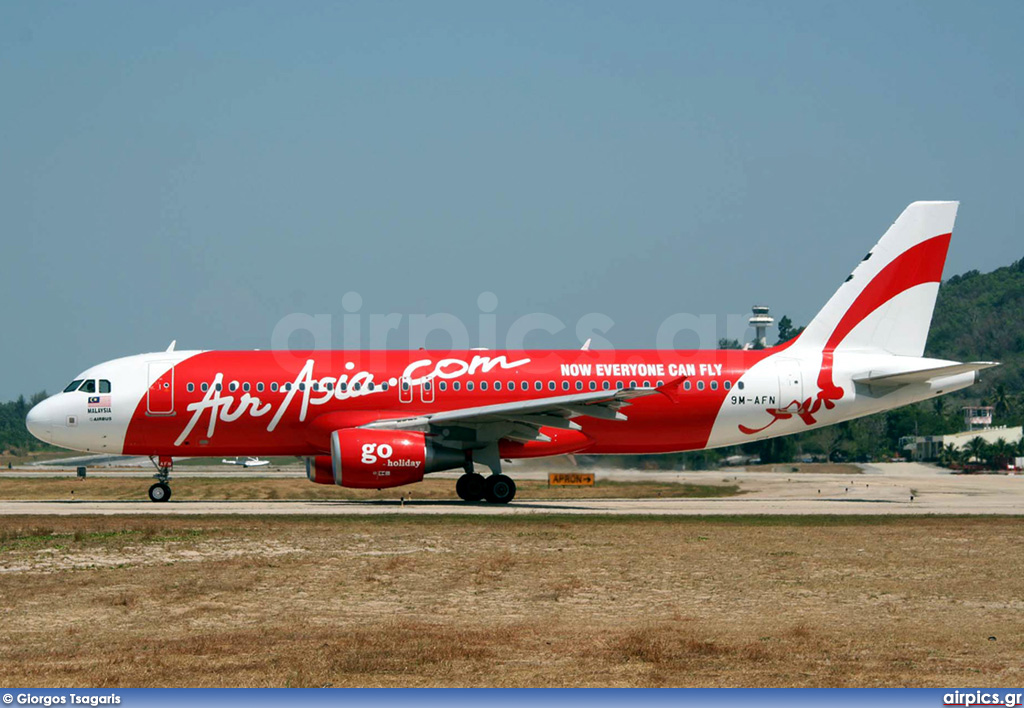 9M-AFN, Airbus A320-200, AirAsia