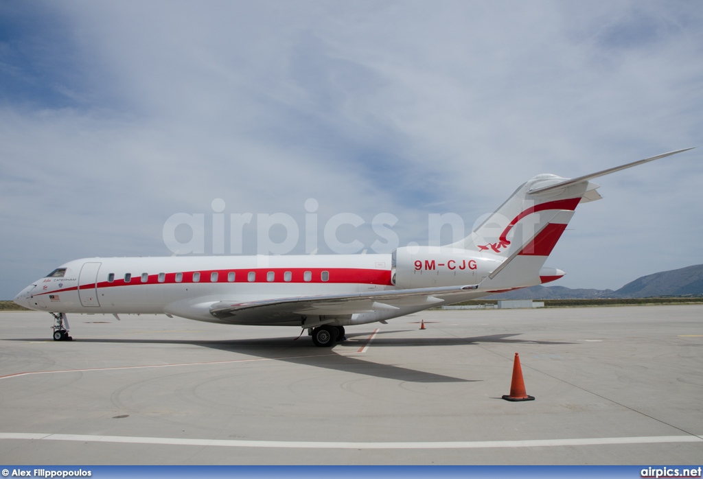 9M-CJG, Bombardier Global Express, Private