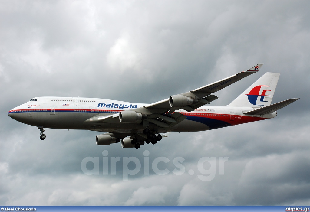 9M-MPF, Boeing 747-400, Malaysia Airlines