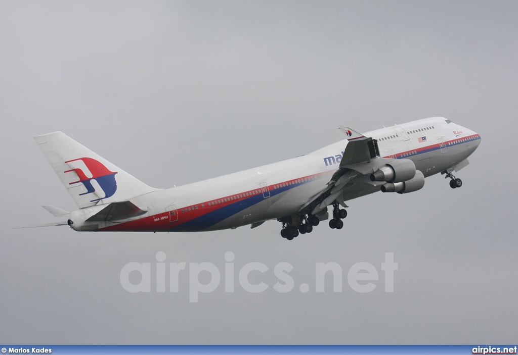 9M-MPM, Boeing 747-400, Malaysia Airlines