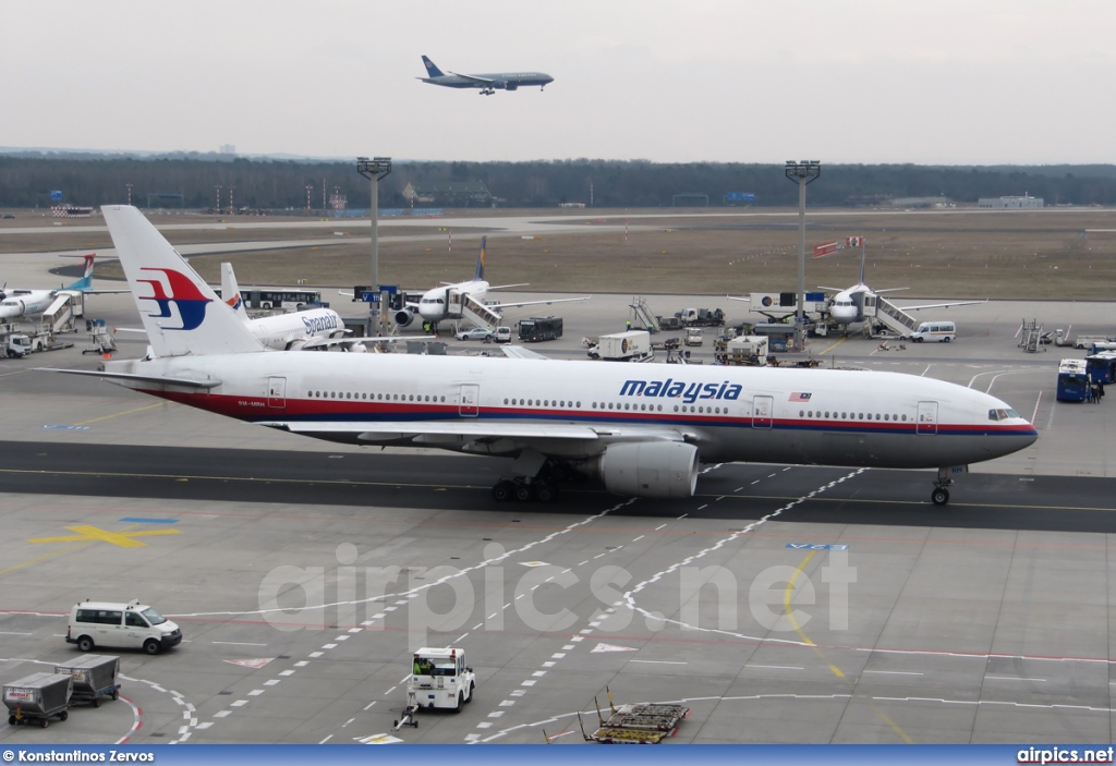 9M-MRH, Boeing 777-200ER, Malaysia Airlines