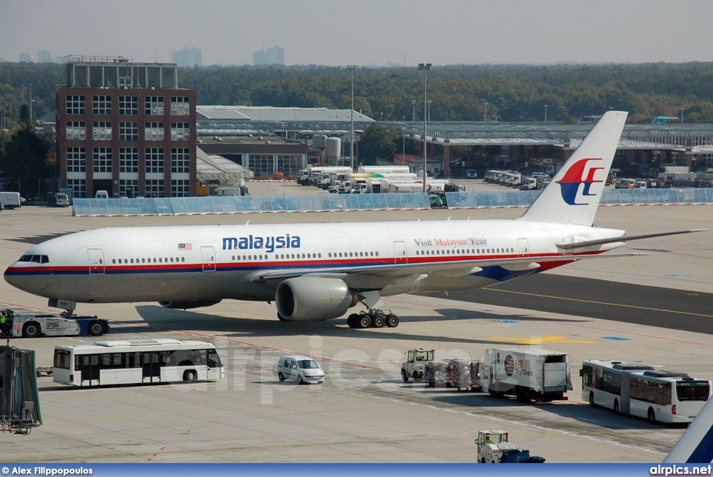 9M-MRH, Boeing 777-200ER, Malaysia Airlines