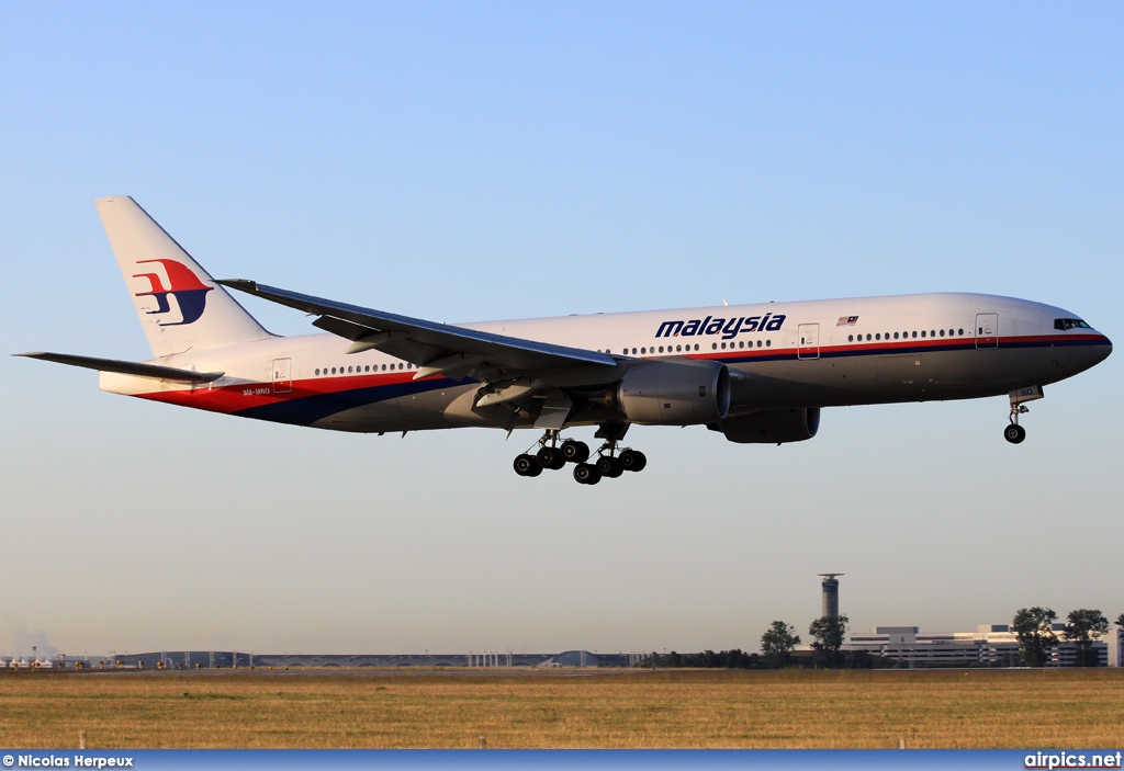 9M-MRO, Boeing 777-200ER, Malaysia Airlines