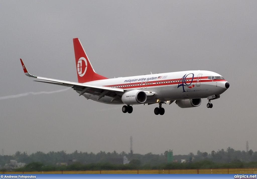 9M-MXA, Boeing 737-800, Malaysia Airlines