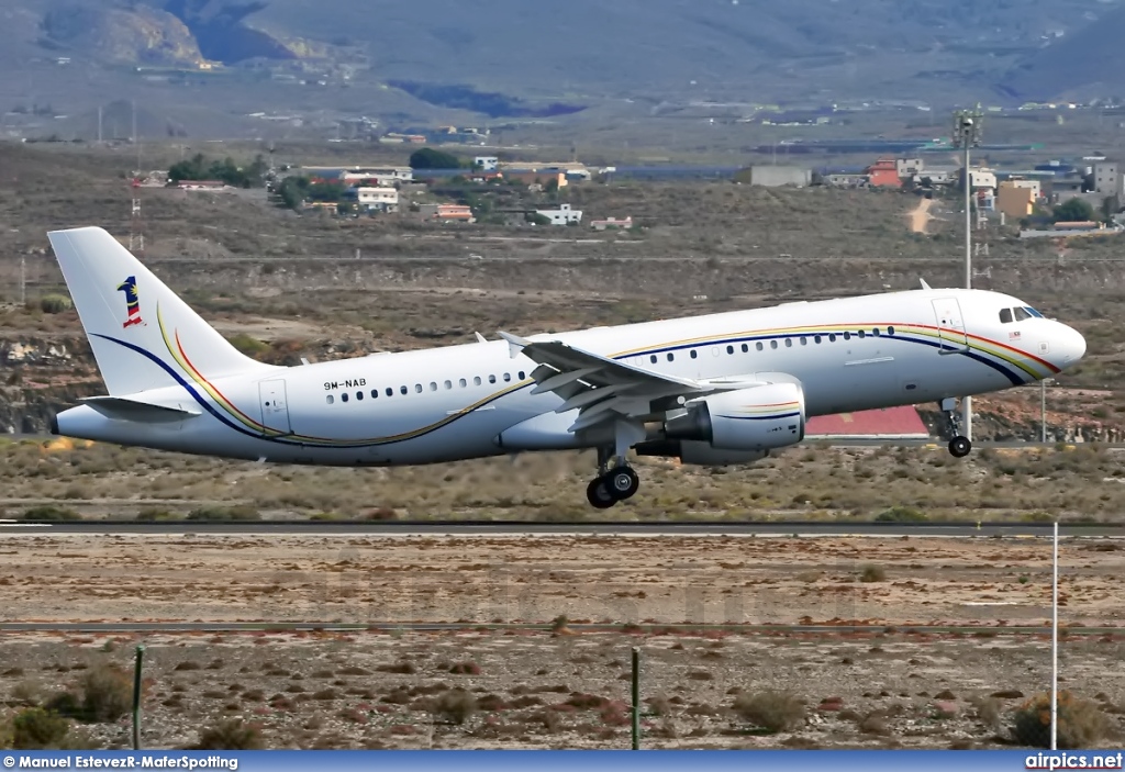 9M-NAB, Airbus A320-200CJ Prestige, Malaysian Government