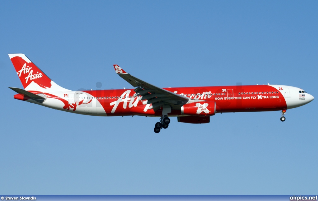 9M-XXD, Airbus A330-300, AirAsia X