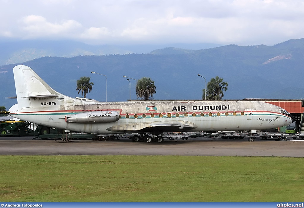 9U-BTA, Sud Aviation SE-210 Caravelle III, Air Burundi