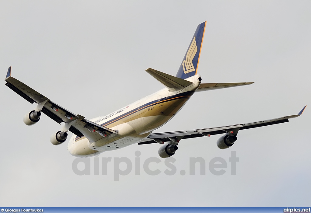 9V-SFF, Boeing 747-400F(SCD), Singapore Airlines Cargo