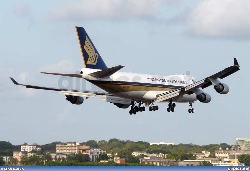 9V-SFJ, Boeing 747-400F(SCD), Singapore Airlines Cargo