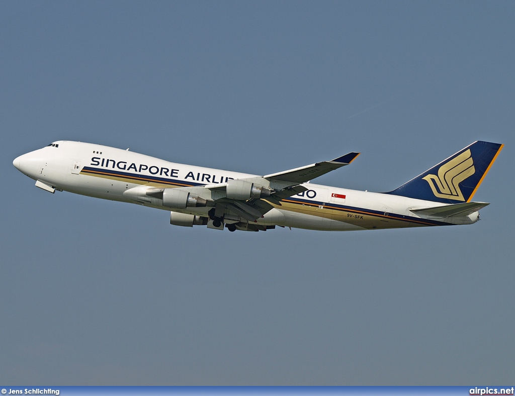 9V-SFK, Boeing 747-400F(SCD), Singapore Airlines Cargo