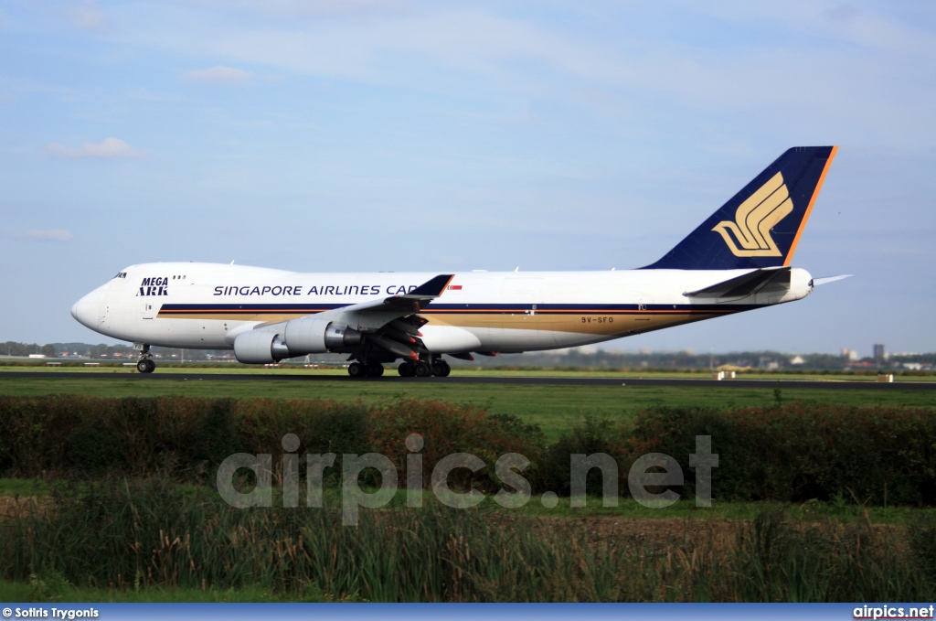 9V-SFO, Boeing 747-400F(SCD), Singapore Airlines Cargo