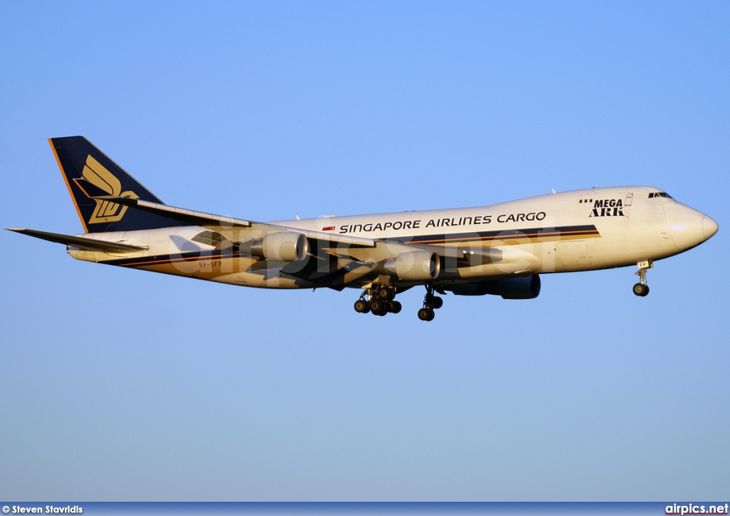 9V-SFP, Boeing 747-400F(SCD), Singapore Airlines Cargo