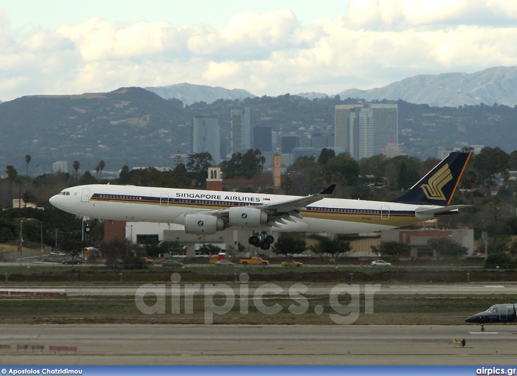 9V-SGC, Airbus A340-500, Singapore Airlines