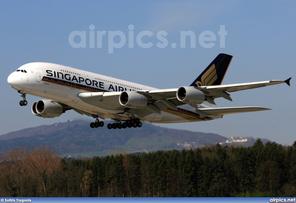 9V-SKN, Airbus A380-800, Singapore Airlines