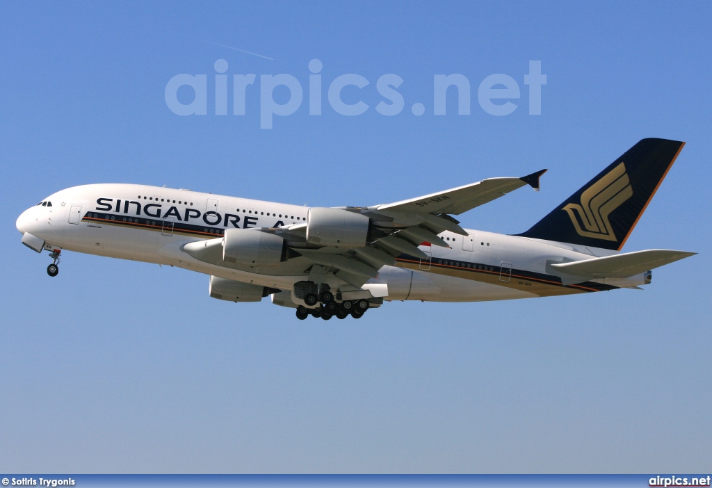 9V-SKN, Airbus A380-800, Singapore Airlines
