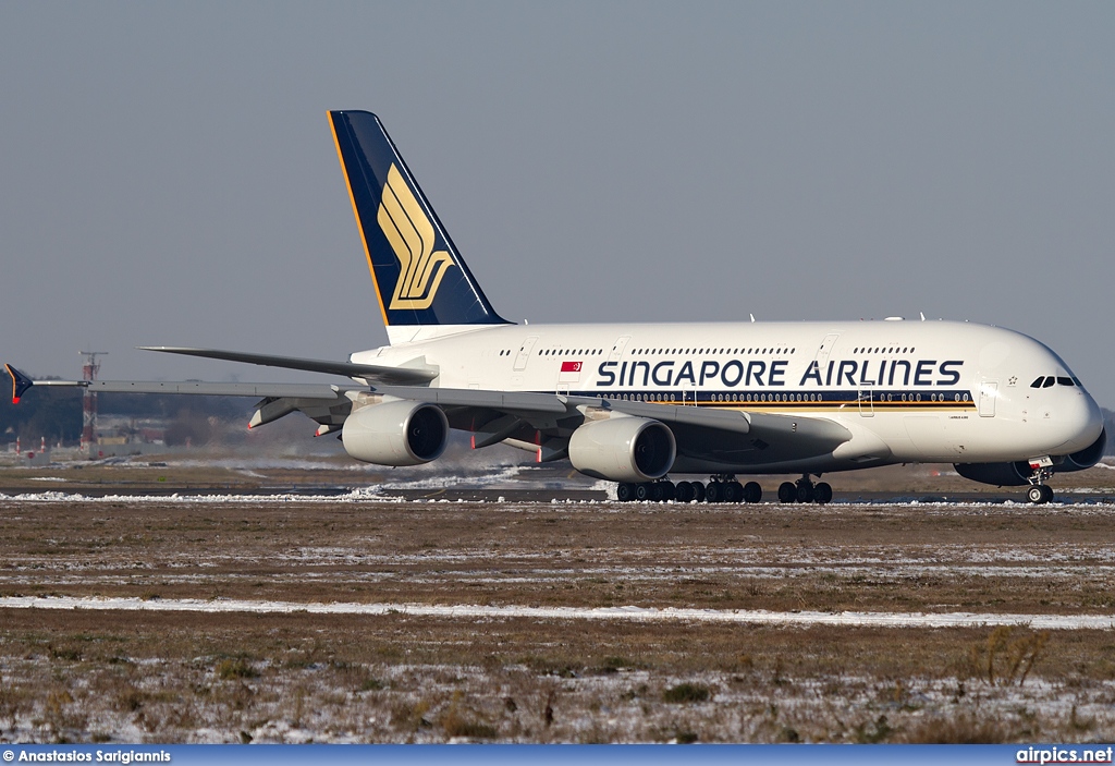 9V-SKR, Airbus A380-800, Singapore Airlines