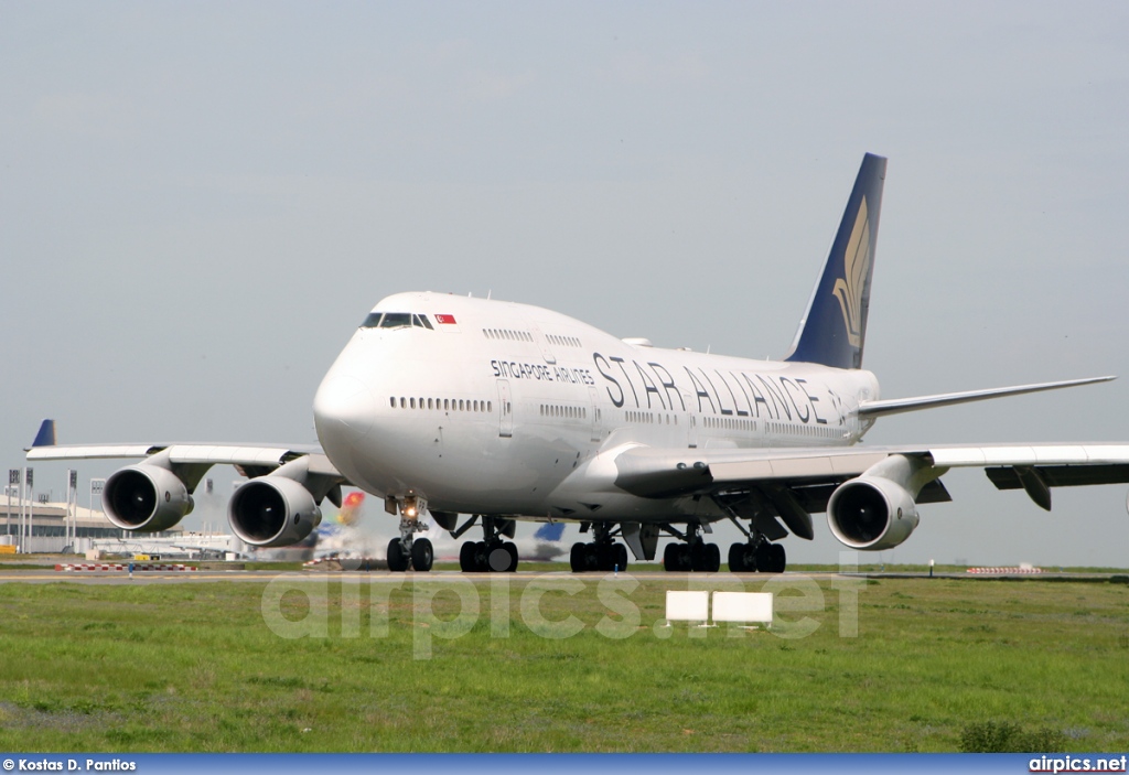 9V-SPP, Boeing 747-400, Singapore Airlines