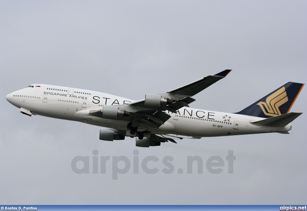 9V-SPP, Boeing 747-400, Singapore Airlines