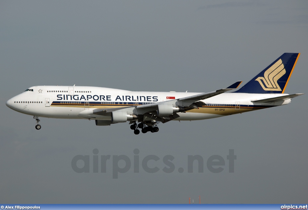 9V-SPQ, Boeing 747-400, Singapore Airlines