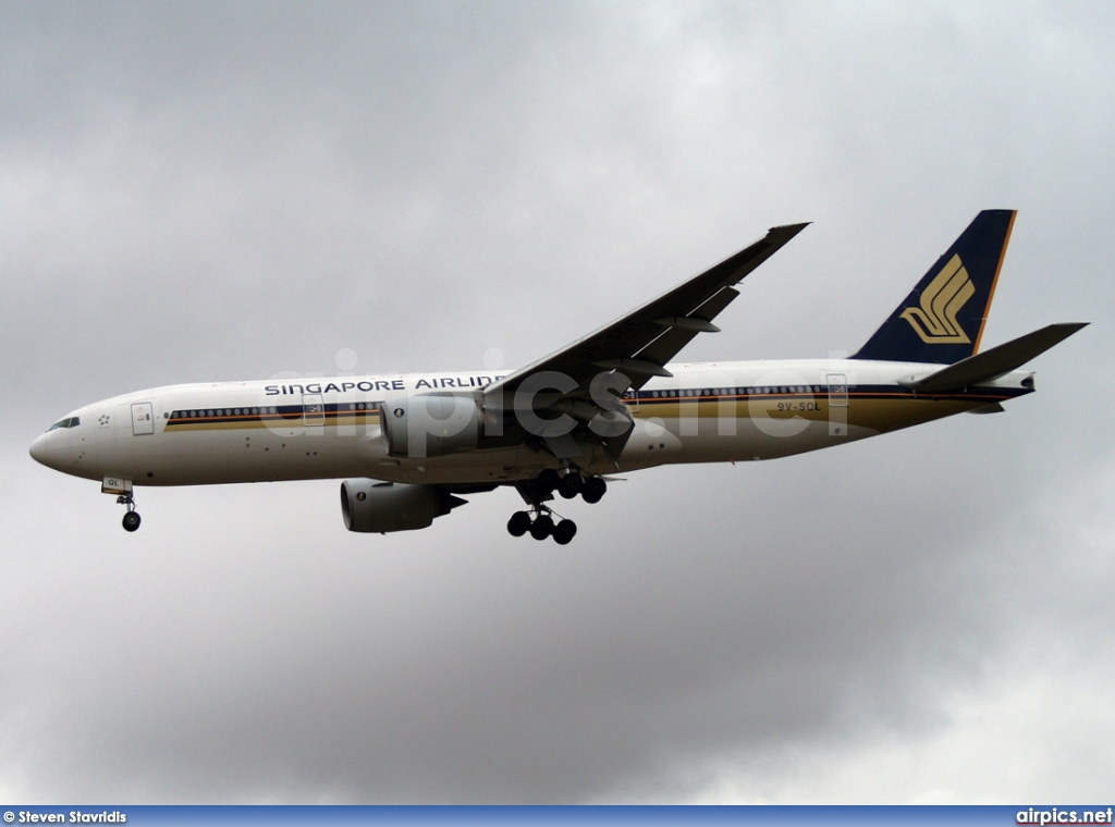 9V-SQL, Boeing 777-200ER, Singapore Airlines