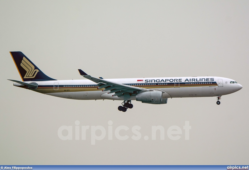 9V-STV, Airbus A330-300, Singapore Airlines