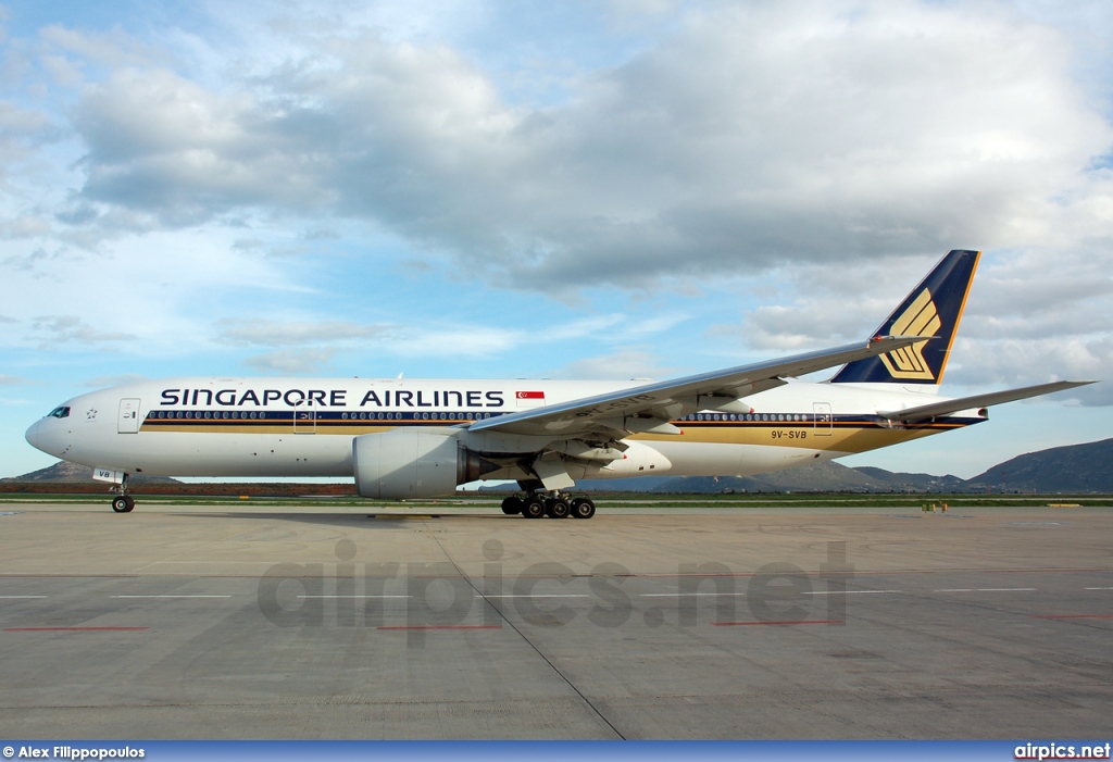 9V-SVB, Boeing 777-200ER, Singapore Airlines