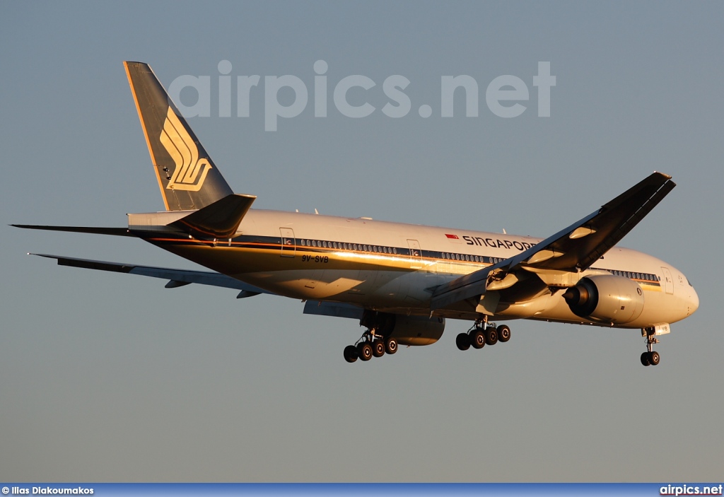 9V-SVB, Boeing 777-200ER, Singapore Airlines