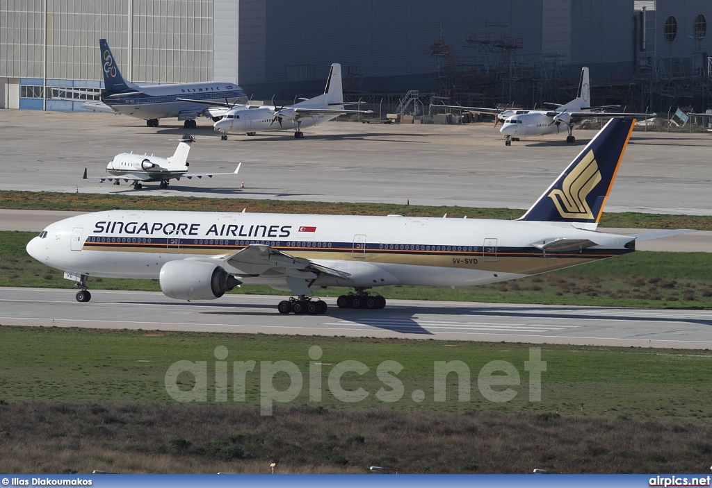 9V-SVD, Boeing 777-200ER, Singapore Airlines