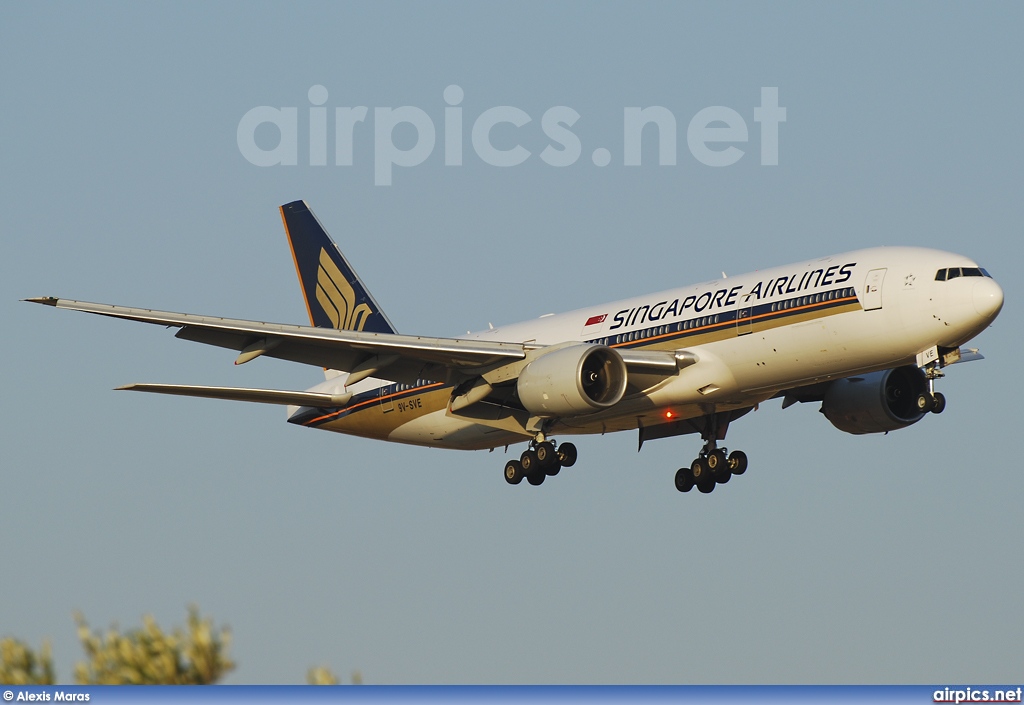 9V-SVE, Boeing 777-200ER, Singapore Airlines