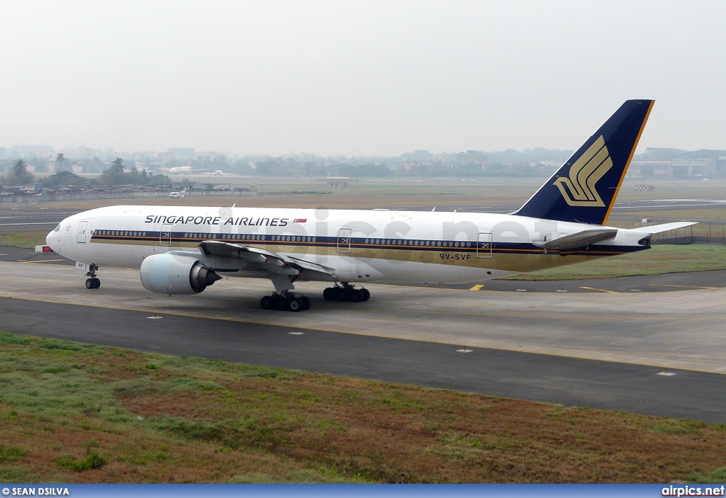 9V-SVF, Boeing 777-200ER, Singapore Airlines