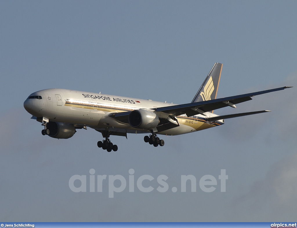 9V-SVG, Boeing 777-200ER, Singapore Airlines